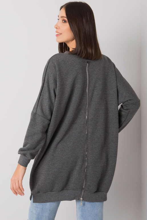 Tumši pelēka melanža liela izmēra...