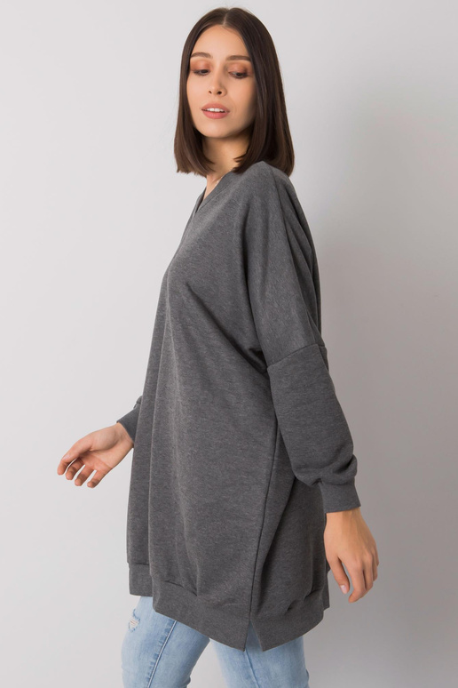 Tumši pelēka melanža liela izmēra...