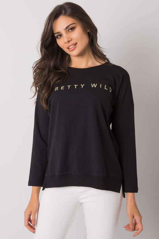 Melna sieviešu kokvilnas blūze Dover... Melna sieviešu kokvilnas blūze Dover...