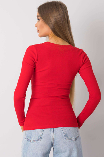 Sarkana svītraina blūze...