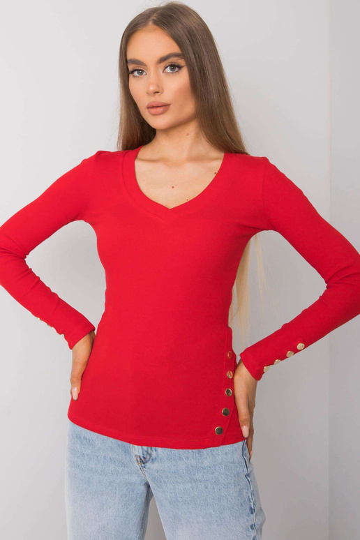 Sarkana svītraina blūze Abeline RUE...