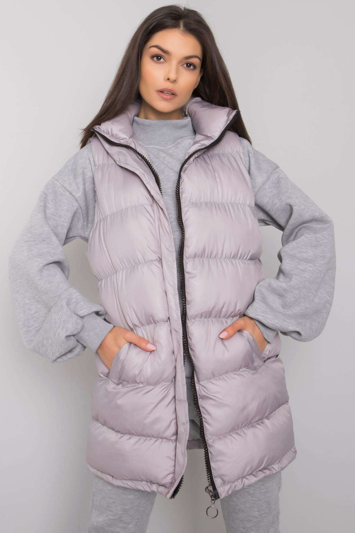 Pelēks komplekts ar Winchester vesti