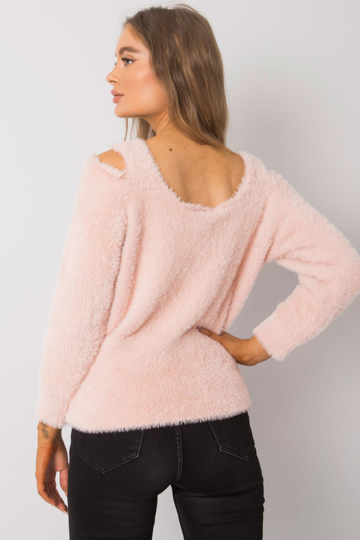 Netīri rozā izgriezuma džemperis...