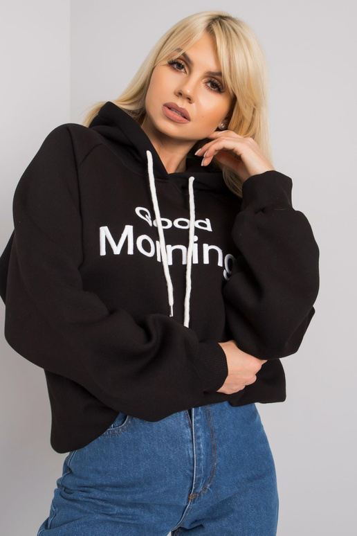 Alice Black Oversize džemperis ar kapuci