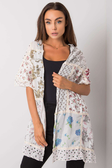 Balta kokvilnas strope ar...