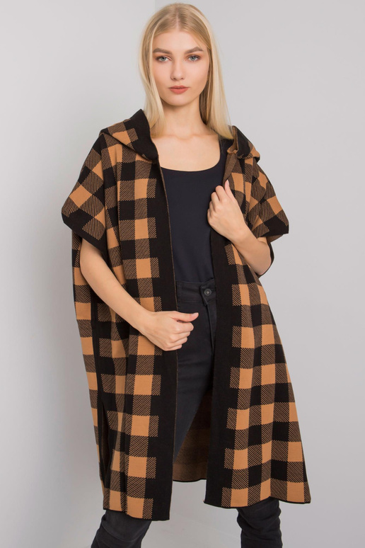 Melns un kamieļa Lovingtona jaka ar...