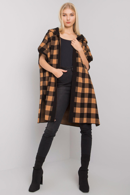 Melns un kamieļa Lovingtona jaka ar...