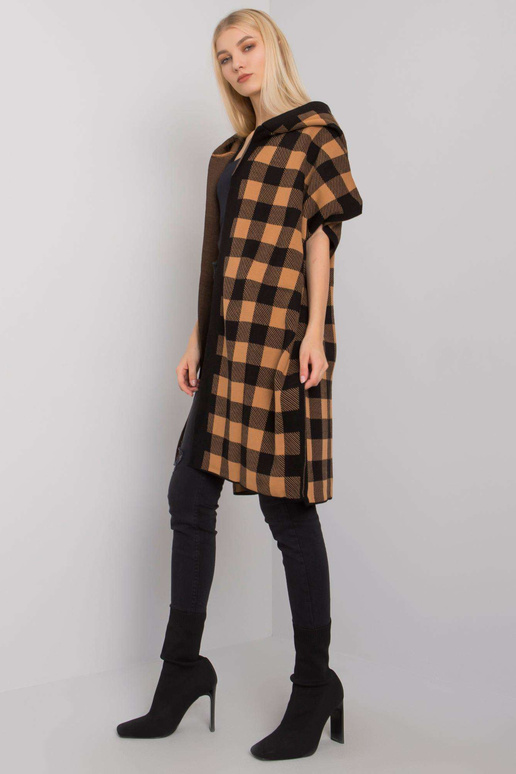 Melns un kamieļa Lovingtona jaka ar...