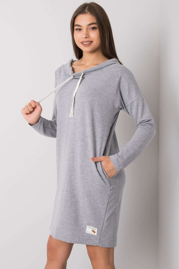 Pelēka melanža kleita Meriden 2