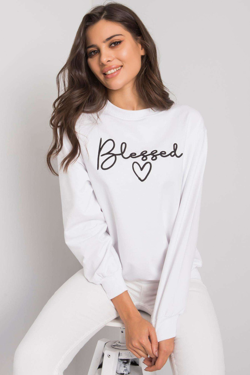 Balts sporta krekls ar uzrakstu...