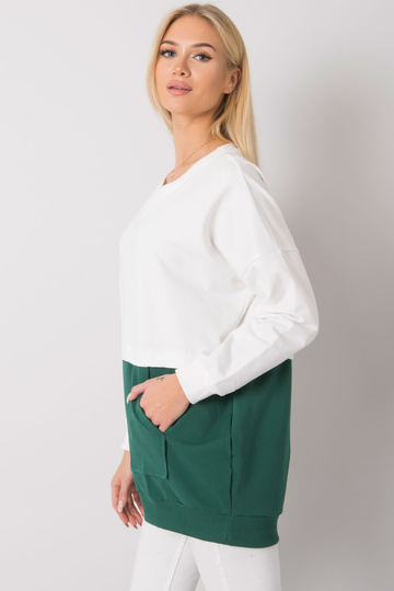 Ecru-tumši zaļš ķengura... 2