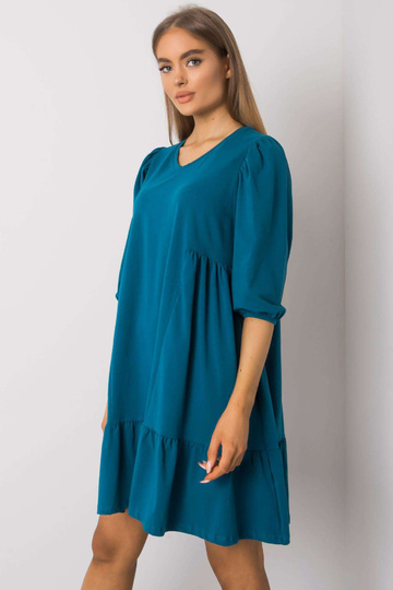 Yelda jūras kokvilnas kleita 2