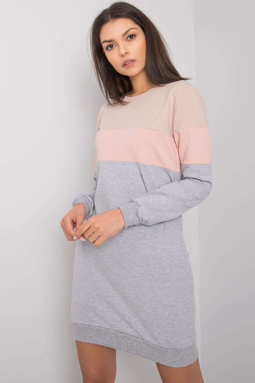 Bēša un rozā kleita Feliciana RUE PARIS Bēša un rozā kleita Feliciana RUE PARIS