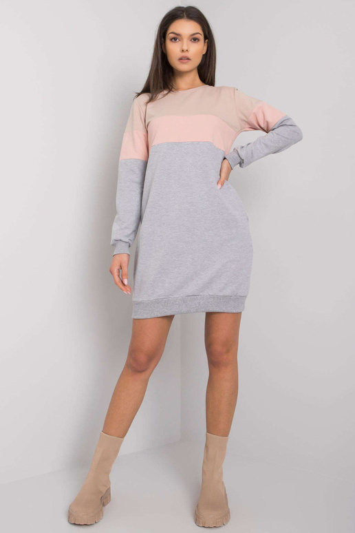 Bēša un rozā kleita Feliciana RUE PARIS Bēša un rozā kleita Feliciana RUE PARIS