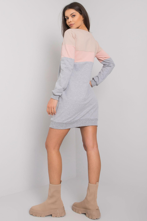 Bēša un rozā kleita Feliciana RUE PARIS Bēša un rozā kleita Feliciana RUE PARIS