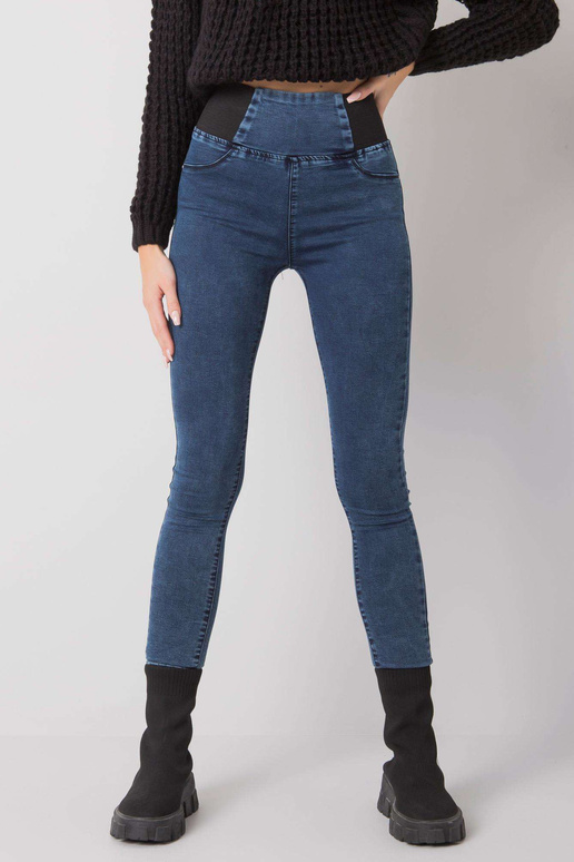 Pavasara zili džeggingi ar augstu...