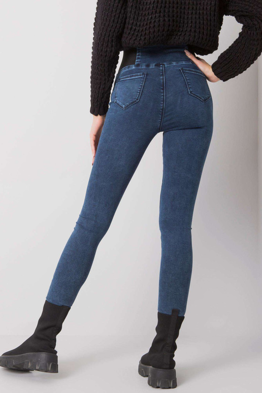 Pavasara zili džeggingi ar augstu...