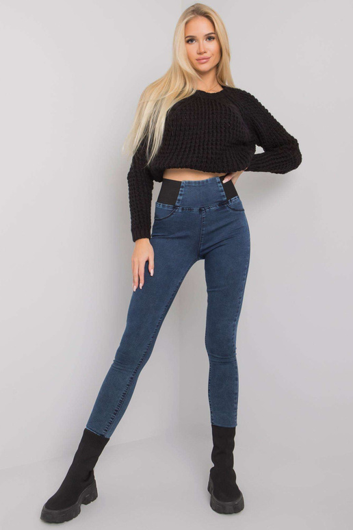 Pavasara zili džeggingi ar augstu...