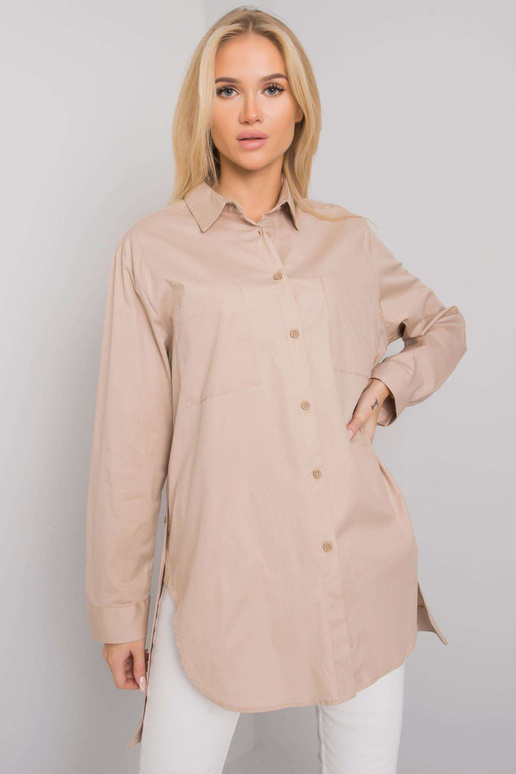 Bēšs krekls ar šķēlumiem Amersham