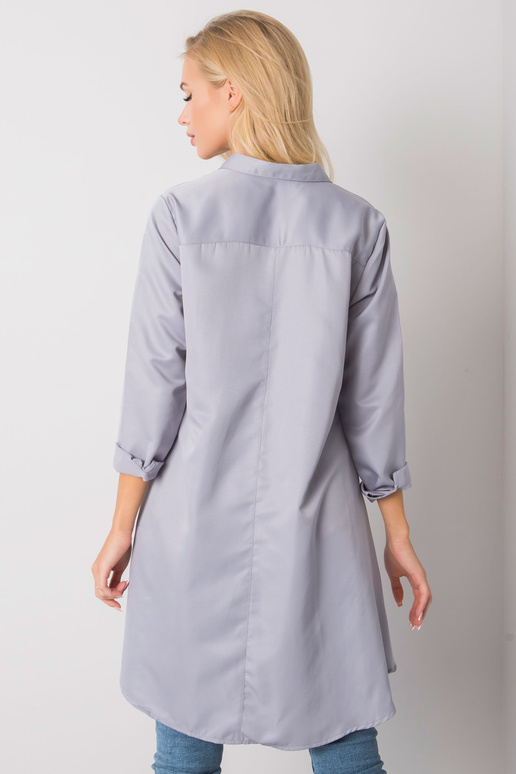 Džilianas pelēkais asimetrisks krekls