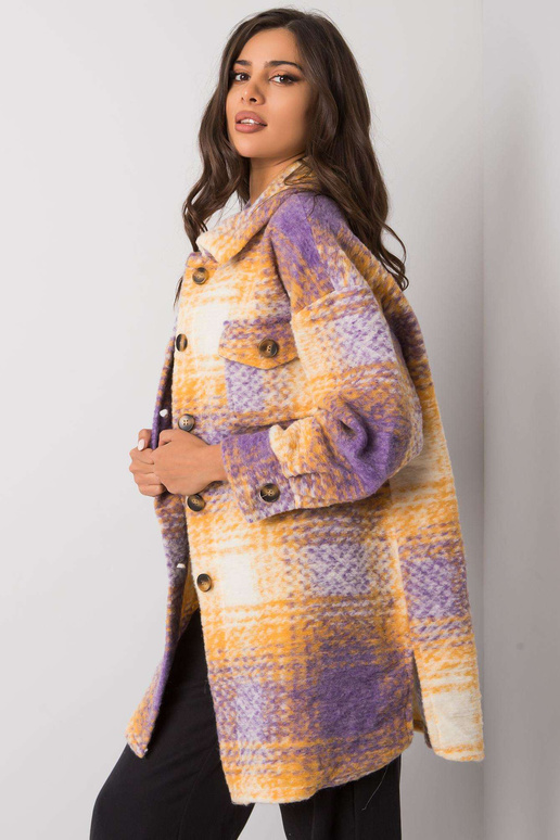 Violets un dzeltens Vissy rūtains krekls