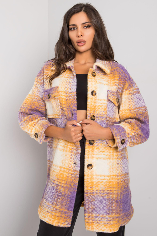 Violets un dzeltens Vissy rūtains krekls