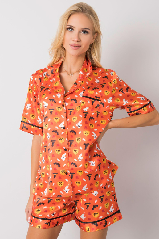 Oranžs miega komplekts