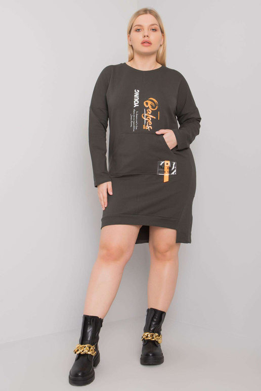 Tumša haki liela izmēra sporta...