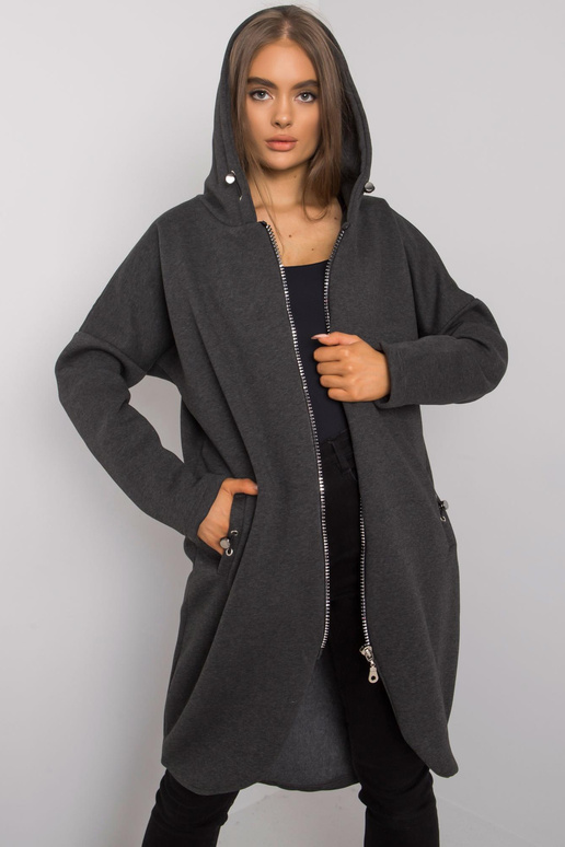 Grafīta sporta krekls Tina RUE PARIS Grafīta sporta krekls Tina RUE PARIS