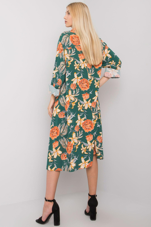 Zaļa raksta kleita no Christelle