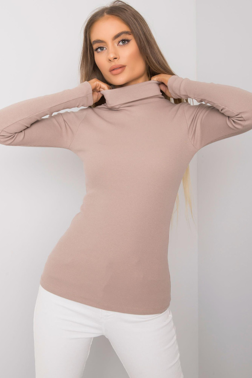 Tumši bēša blūze ar apkakli Elisee... Tumši bēša blūze ar apkakli Elisee...