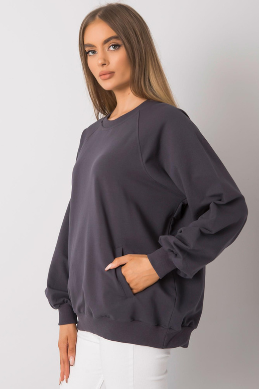 Grafīta sporta krekls ar kabatām...