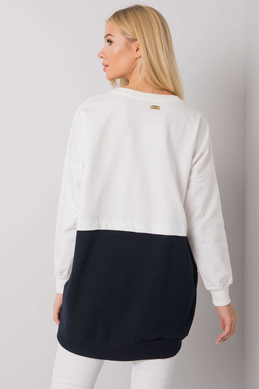 Ecru-navy ķenguru sporta krekls...