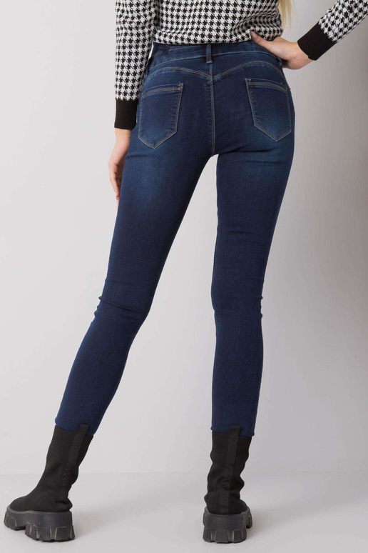 Tumši zili džinsi ar caurulīti ar...