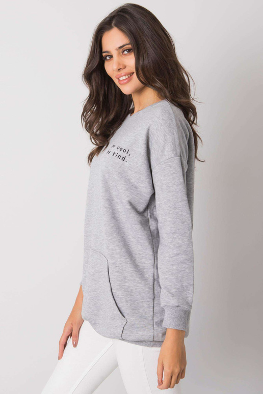 Pelēks melanža ķengura sporta krekls...