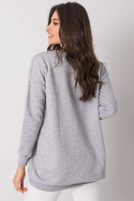 Pelēks melanža ķengura sporta krekls...