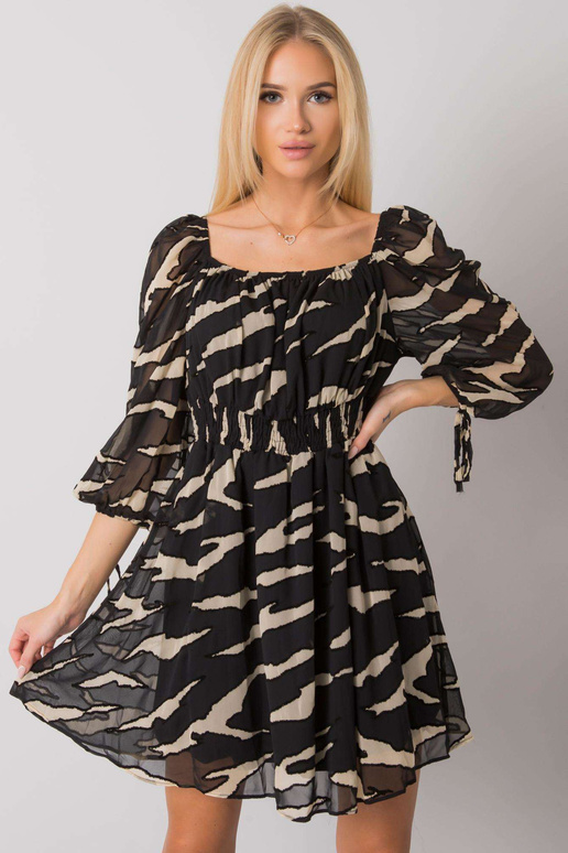 Melna Ecru spāņu kleita ar Philippi...