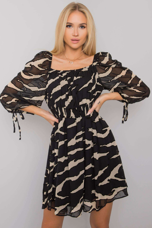 Melna Ecru spāņu kleita ar Philippi...