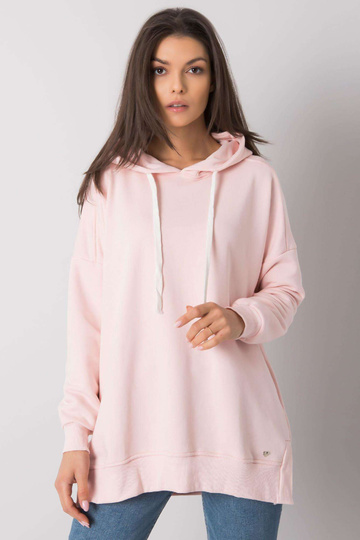 Bāli rozā Basic Hoodie... 2
