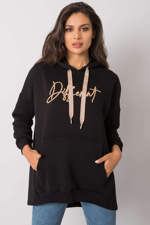 Fallon melns ķengura sporta krekls