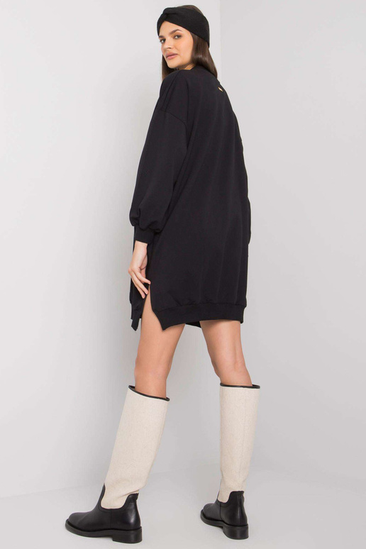 Melna sieviešu kokvilnas kleita... Melna sieviešu kokvilnas kleita...