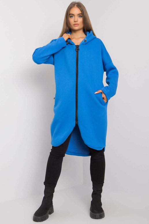 Zils sporta krekls ar kabatām Saige