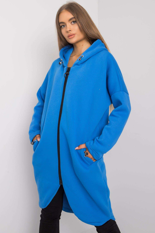 Zils sporta krekls ar kabatām Saige