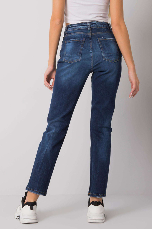 Tumši zili taisni džinsi sievietēm...