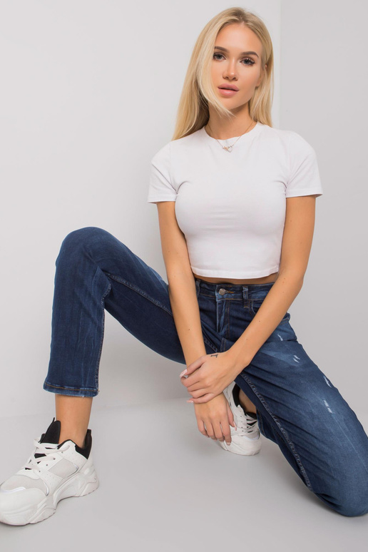 Tumši zili taisni džinsi sievietēm...