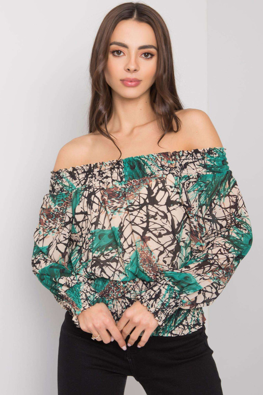 Blūze-DHJ-BZ-15175.05P-zaļa