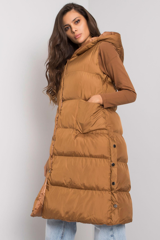 Brūna Chase Hooded stepēta veste