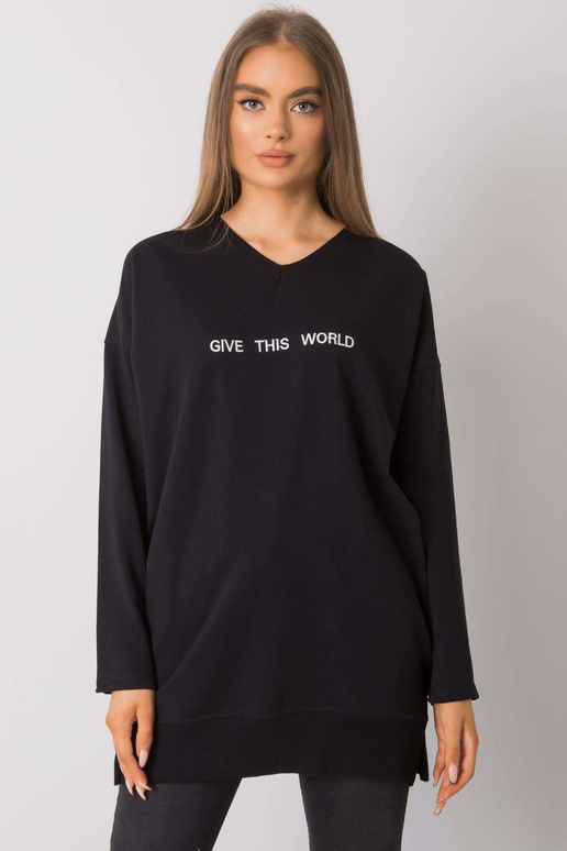 Melna tunika ar uzrakstu Halifax RUE...