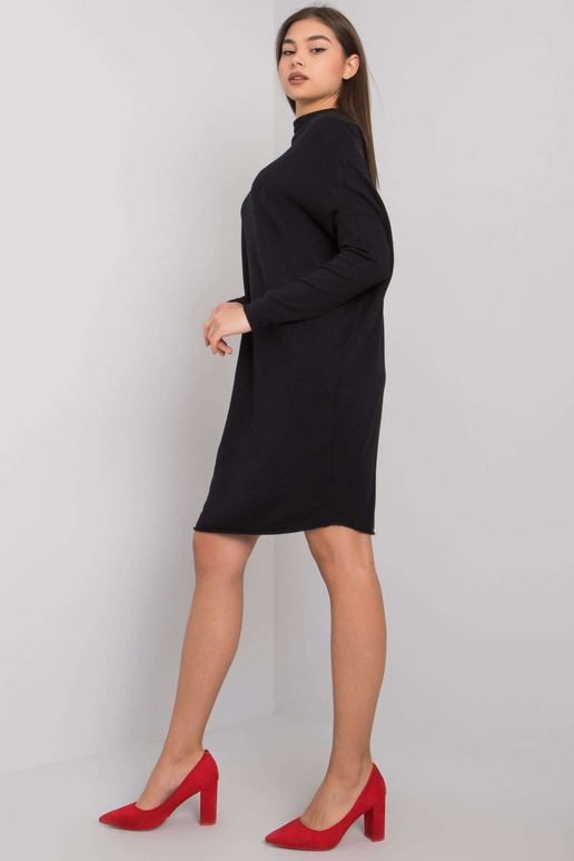 Lisle OCH BELLA melna trikotāžas kleita