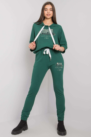 Tumši zaļš komplekts ar... 2